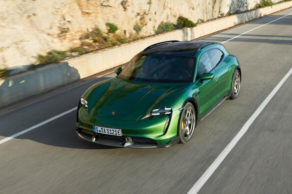 Porsche Taycan Cross Turismo: mångsidig elektrisk sportbil
