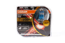 Osram H4 strålkastarlampa 60/55W Night Breaker Laser +200% 64193NBL200 foto 1