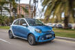 Test av den uppdaterade elektriska halvkombin Smart EQ forfour foto 2