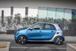 Test av den uppdaterade elektriska halvkombin Smart EQ forfour foto 3