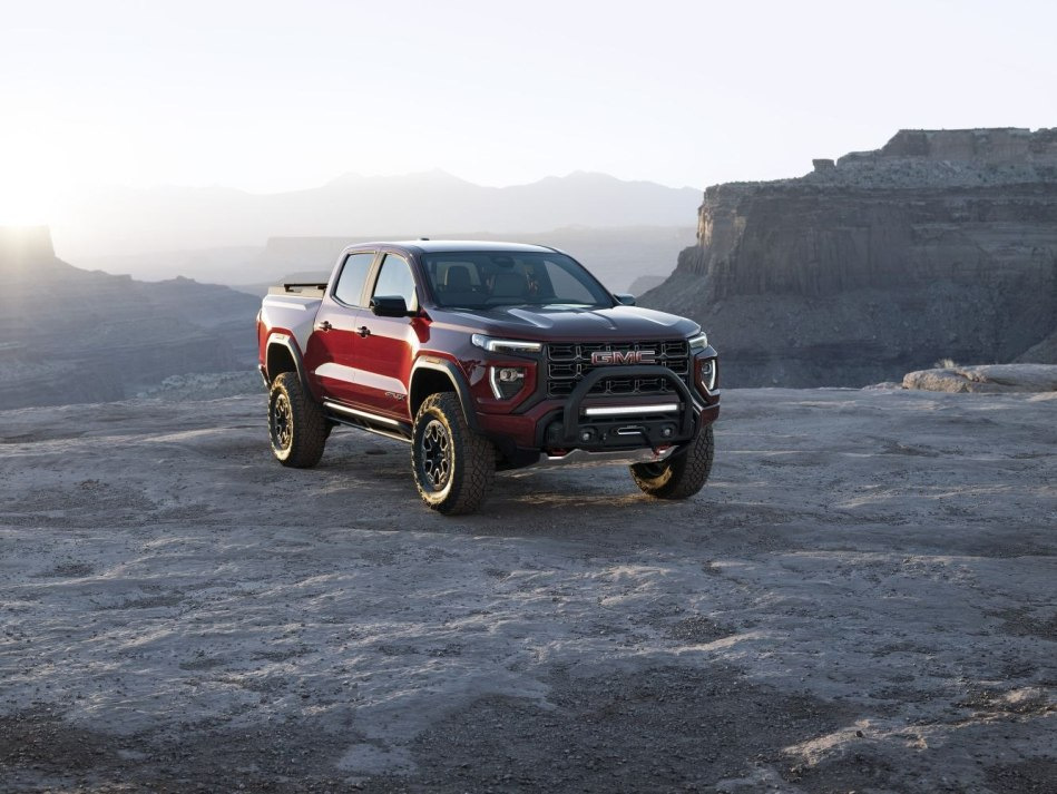 Test av tredje generationens GMC Canyon-pickup