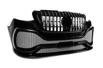 Mercedes Sprinter W907/W910 2018– Främre stötfångare med grill i ABS (för lackering) foto 3