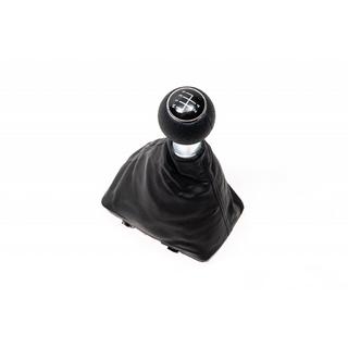 Växelspaksknopp + växelspaksdamask (konstläder) Audi A4 B7 2004–2008 foto 1