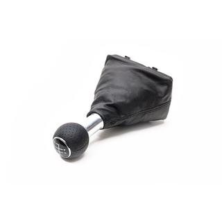 Växelspaksknopp + växelspaksdamask (konstläder) Audi A4 B7 2004–2008 foto 3