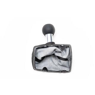 Växelspaksknopp + växelspaksdamask (konstläder) Audi A4 B7 2004–2008 foto 4