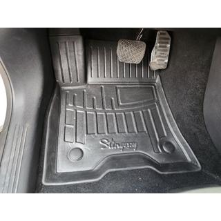Stingray 3D golvmattor (2 st, polyuretan) foto 1