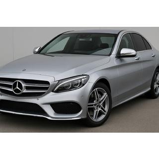 Spegelskal (2 st, rostfritt stål) Mercedes C-class W205 2014–2021 foto 3