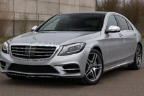 Mercedes S-class W222 2013–2022 Spegelskal (2 st, rostfritt stål) foto 3