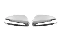 Mercedes S-class W222 2013–2022 Spegelskal (2 st, rostfritt stål) foto 2
