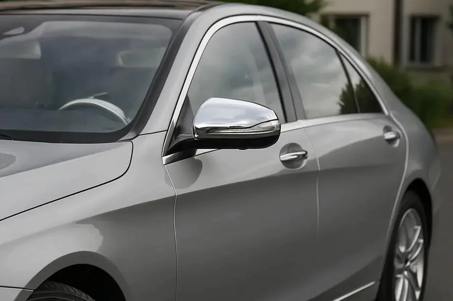 Mercedes S-class W222 2013–2022 Spegelskal (2 st, rostfritt stål) Image