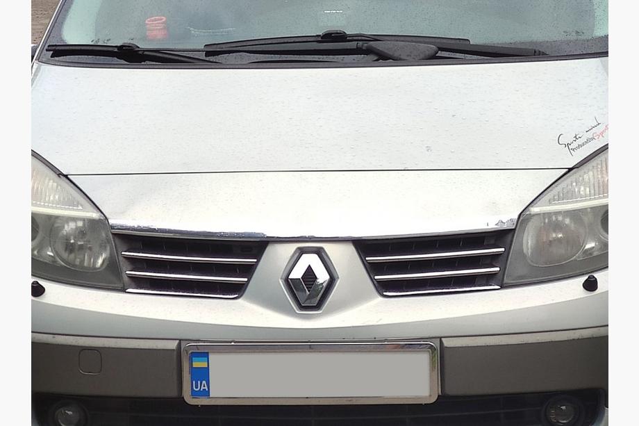 Renault Scenic/Grand 2003–2009 Grillister (4 st, rostfritt) Image