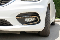 Fiat Tipo 2016– Kromlister för dimljus (2 st, rostfritt stål) foto 1