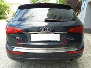 Audi Q5 2008–2017 Kromlist till baklucka (rostfritt stål) foto 4