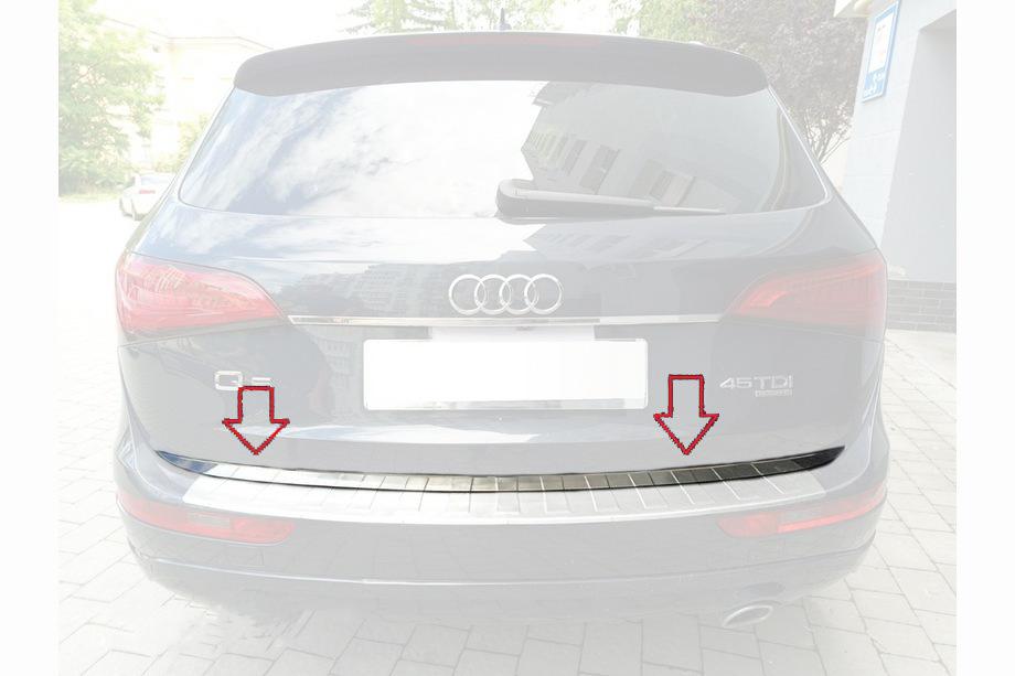 Audi Q5 2008–2017 Kromlist till baklucka (rostfritt stål) Image
