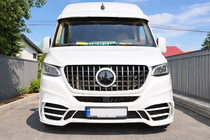 Mercedes Sprinter W907/W910 2018– Främre stötfångare med grill V2 (AMG) foto 3