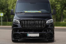 Mercedes Sprinter W907/W910 2018– Främre stötfångare med grill V2 (AMG) foto 9