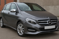 Mercedes B-class W246 2011–2018 Spegelskal (2 st, rostfritt stål) foto 3