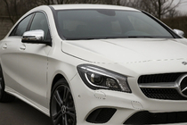 Mercedes CLA C117 2013–2019 Spegelskal (2 st, rostfritt stål) foto 3