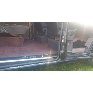 Carmos V1 innerdörrtröskelskydd (3 st, rostfritt) Mercedes Vito W638 1996–2003 foto 2