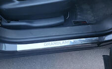 Opel Grandland X 2017– Tröskelskydd (4 st, rostfritt stål) foto 4