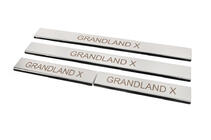 Opel Grandland X 2017– Tröskelskydd (4 st, rostfritt stål) foto 3