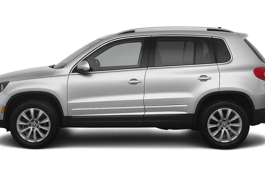 Volkswagen Tiguan 2007–2016 Dörrlister (4 st, rostfritt stål) Image