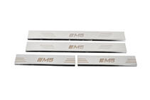 BMW 5-serie E34 1988–1995 Kromade instegslister (4 st, Carmos V4) foto 1
