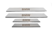 BMW 5-serie E39 1996–2003 Kromade instegslister V-2 (4 st, Carmos) foto 1