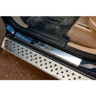 Instegslister i rostfritt stål (4 st) BMW X5 E70 2007–2013 foto 1