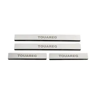 Carmos V1 instegslister i rostfritt stål (4 st) Volkswagen Touareg 2010–2018 foto 1
