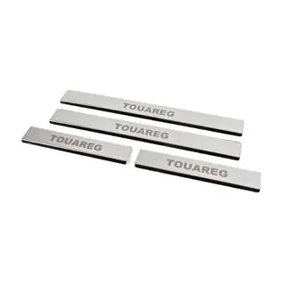 Carmos V1 instegslister i rostfritt stål (4 st) Volkswagen Touareg 2010–2018 foto 2