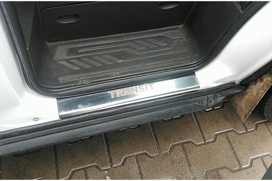 Ford Transit 2014– Instegslister (2 st, rostfritt stål) Image