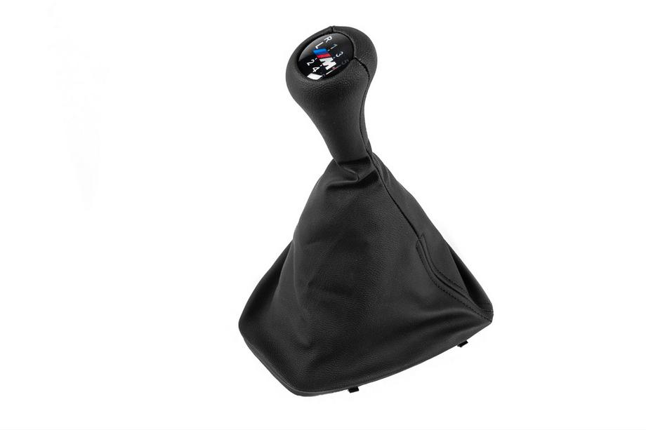 BMW 3-serie E90/E91 2005–2011 Växelspaksknopp och damask 25118037308 V2 (6-växlad) Image