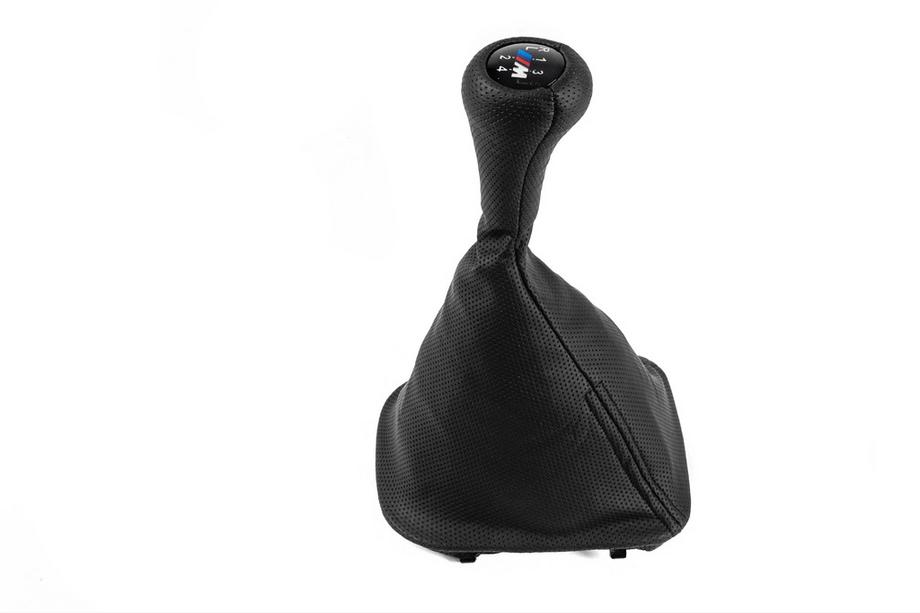 BMW 5-serie E34 1988–1995 Växelspaksknopp och växelspaksdamask 25111261613 Image
