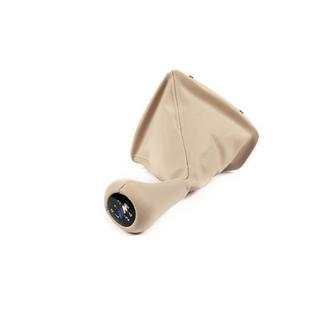 Växelspaksknopp och växelspaksdamask 25118037308 beige (6-växlad) foto 4