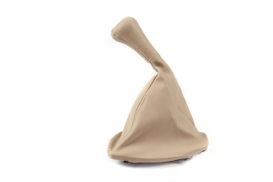 BMW 3-serie E90/E91 2005–2011 Växelspaksknopp och växelspaksdamask 25118037308 beige (6-växlad) Foto 3