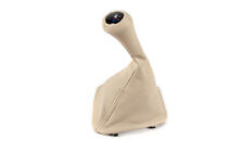 BMW 3-serien E36 1990–2000 Växelspaksdamask + växelknopp OEM 5-växlad (beige) foto 1