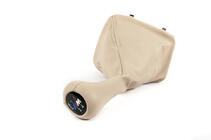 BMW 3-serien E36 1990–2000 Växelspaksdamask + växelknopp OEM 5-växlad (beige) foto 4