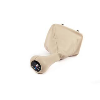 Växelspaksdamask + växelknopp OEM 5-växlad (beige) BMW 3-serien E36 1990–2000 foto 4
