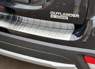 Mitsubishi Outlander 2012–2021 Lastskydd bakre stötfångare 2015-2021 Carmos (rostfritt stål) foto 3