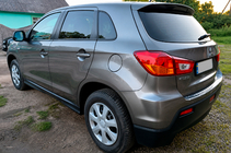 Mitsubishi ASX 2010–2023 Skyddslister för bakre stötfångare Carmos (2010-2019, rostfritt stål) foto 3