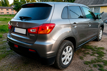 Mitsubishi ASX 2010–2023 Skyddslister för bakre stötfångare Carmos (2010-2019, rostfritt stål) foto 4