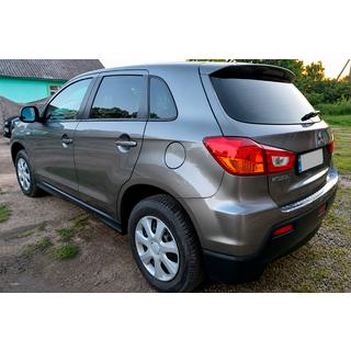 Skyddslister för bakre stötfångare Carmos (2010-2019, rostfritt stål) Mitsubishi ASX 2010–2023 foto 3