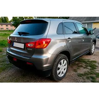 Skyddslister för bakre stötfångare Carmos (2010-2019, rostfritt stål) Mitsubishi ASX 2010–2023 foto 4