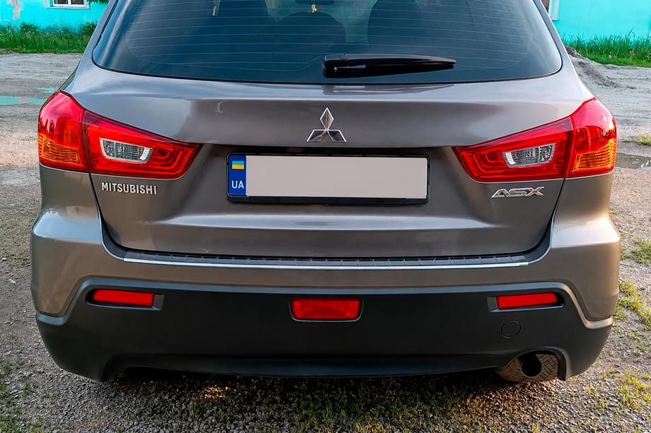 Mitsubishi ASX 2010–2023 Skyddslister för bakre stötfångare Carmos (2010-2019, rostfritt stål) Image