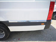 Mercedes Sprinter W907/W910 2018– Dörrlister i rostfritt stål (10 st) (ExtraLong) foto 5