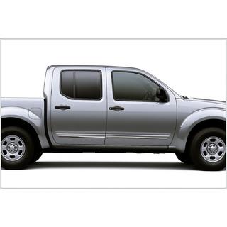 Dörrlister (4 st, rostfritt stål) Nissan Navara 2006–2015 foto 1
