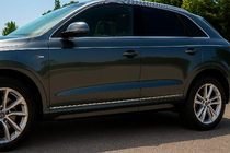 Audi Q3 2011–2019 Dörrlister (4 st, rostfritt stål) foto 1