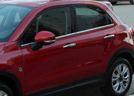 Fiat 500X 2014–2024 Fönsterlister i rostfritt stål (4 st.) foto 1