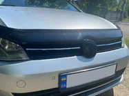 Volkswagen Golf 7/E-Golf 2012–2020 Övre grilllist i rostfritt stål foto 1